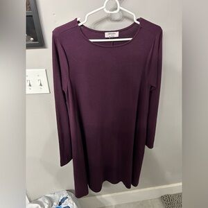 Zenana purple dress